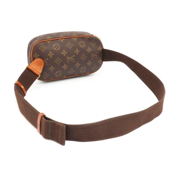 Authentic Louis Vuitton Monogram Gange Pochette Crossbody Bag Bum Shoulder Bag - Picture 6 of 16